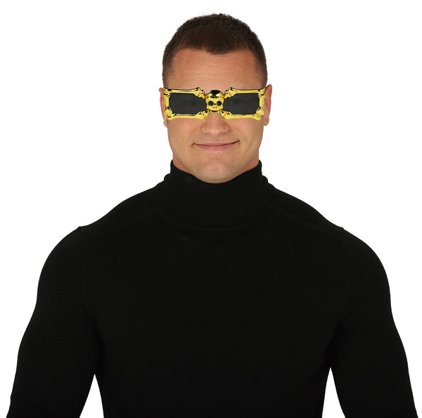 Golden Skeleton Goggles